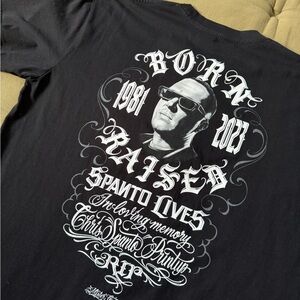 Born x Raised Spanto Lives T-Shirt Size XL Black